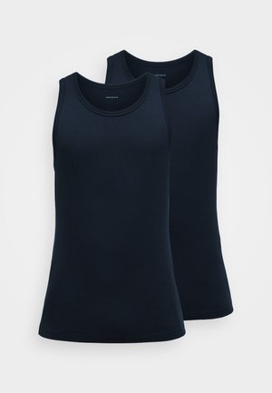 CORE SLIM TANK 2 PACK - Undershirt - black