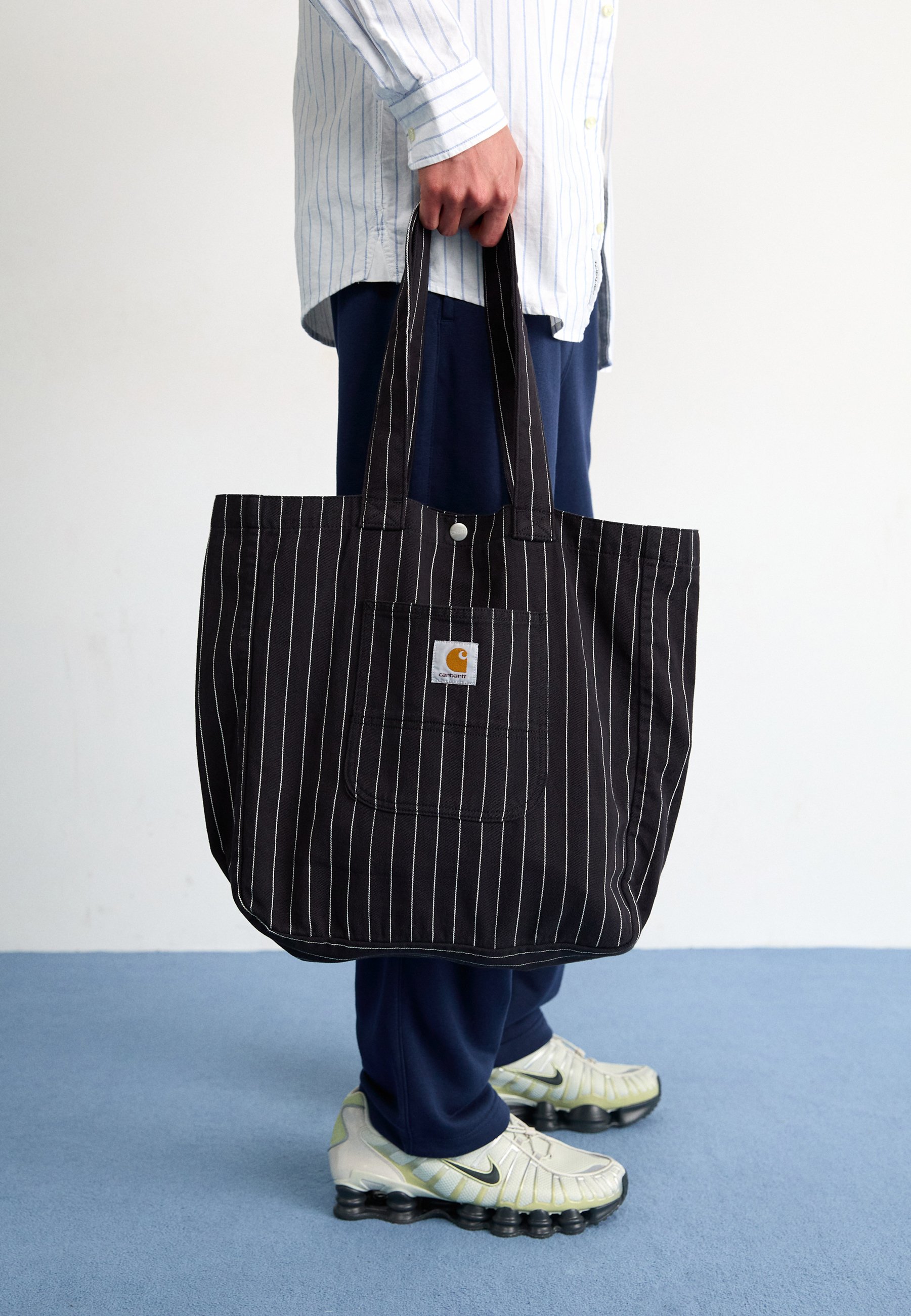 Carhartt WIP HENDRY TOTE UNISEX - Tote bag - black/wax
