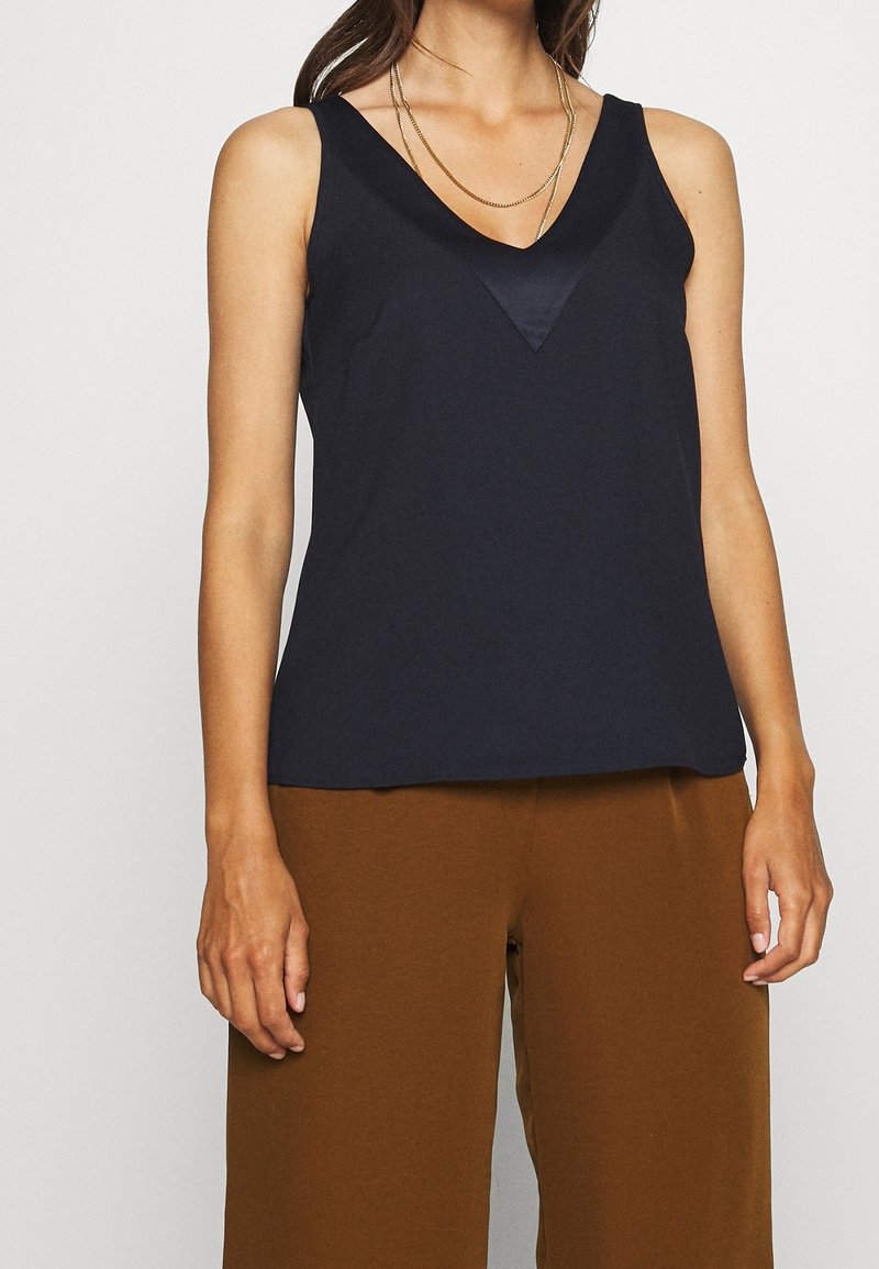 comma Blus - dark blue