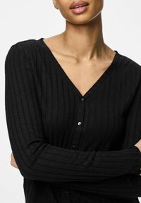 Pieces PCIRIS - Cardigan - black