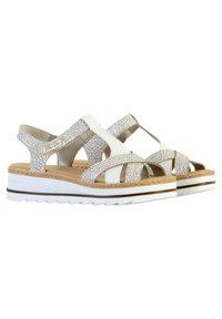 Rieker EVEREST  - Sandalen met plateauzool - blanc