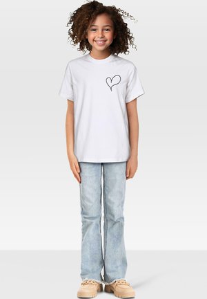 Urban Classics, HEART - Printtipaita - white