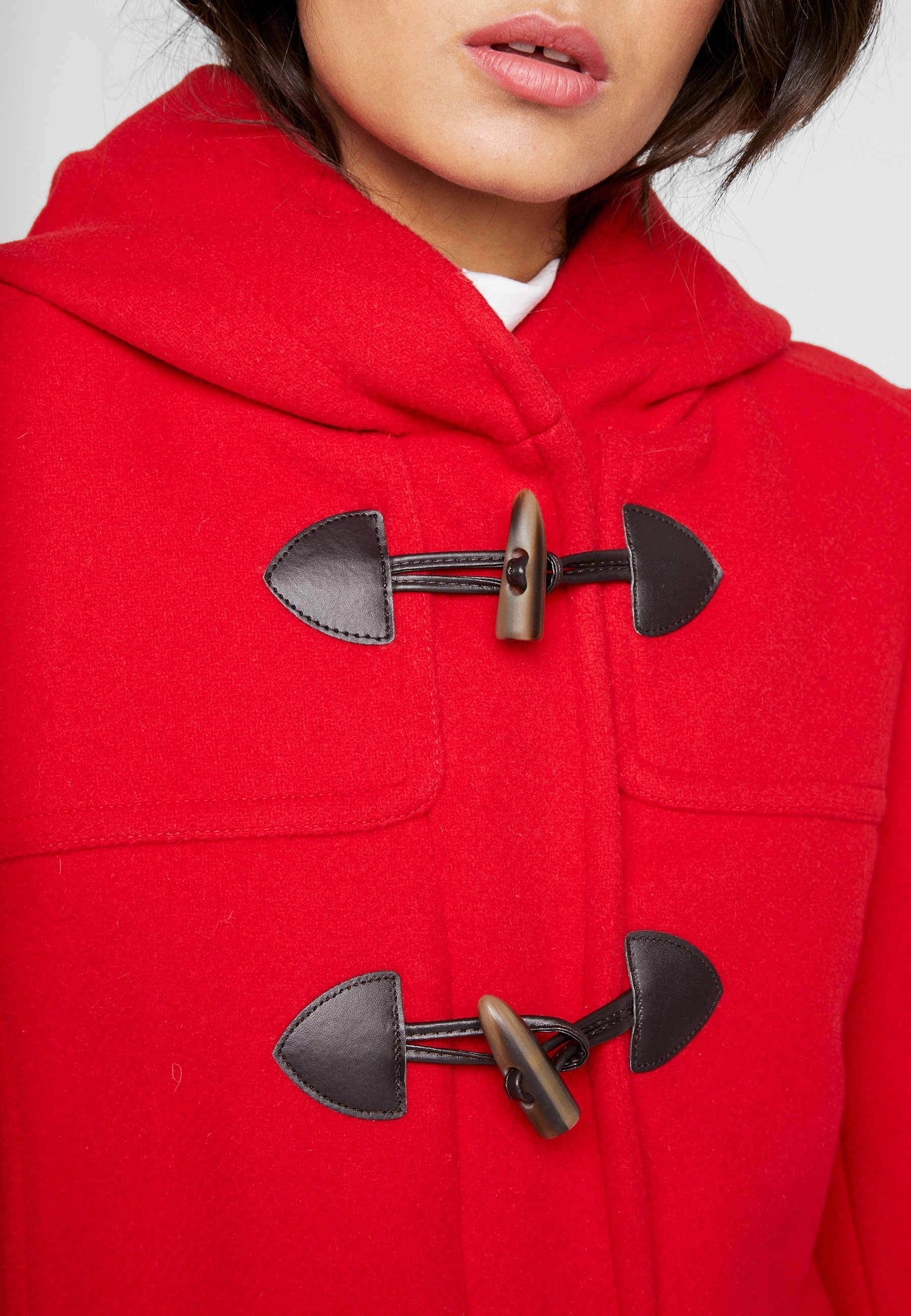Benetton MIX DUFFLE COAT Lett jakke red Zalando.no Benetton MIX DUFFLE COAT Lett jakke red Zalando.no