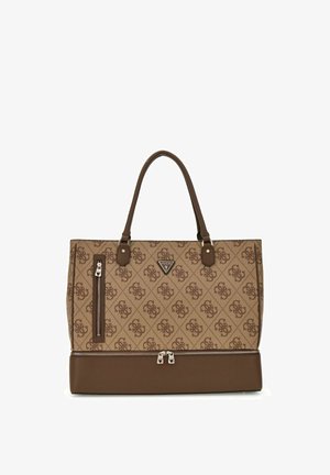 Guess, BERTA REISETASCHE - Cabas - latte logo brown