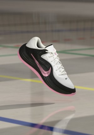 Nike Performance, PRECISION 8 LOW UNISEX - Chaussures de basket - white/pink rise/black/pink rise
