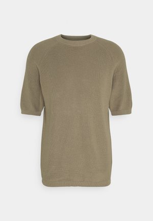 Camiseta estampada - beige