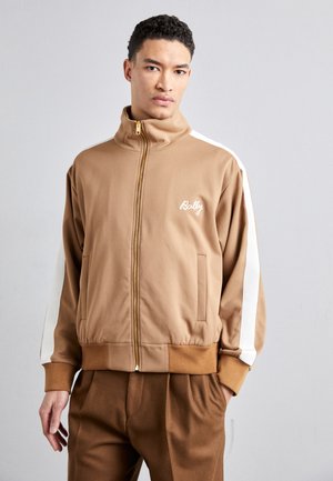 Training jacket - camel