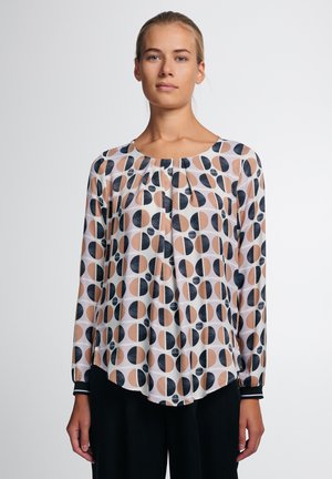 MODERN CLASSIC - Blouse - braun/schwarz