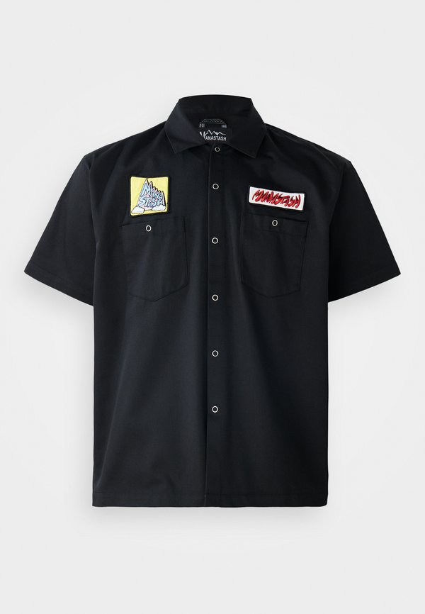 PATCHED LOGO WORK  - Shirt4