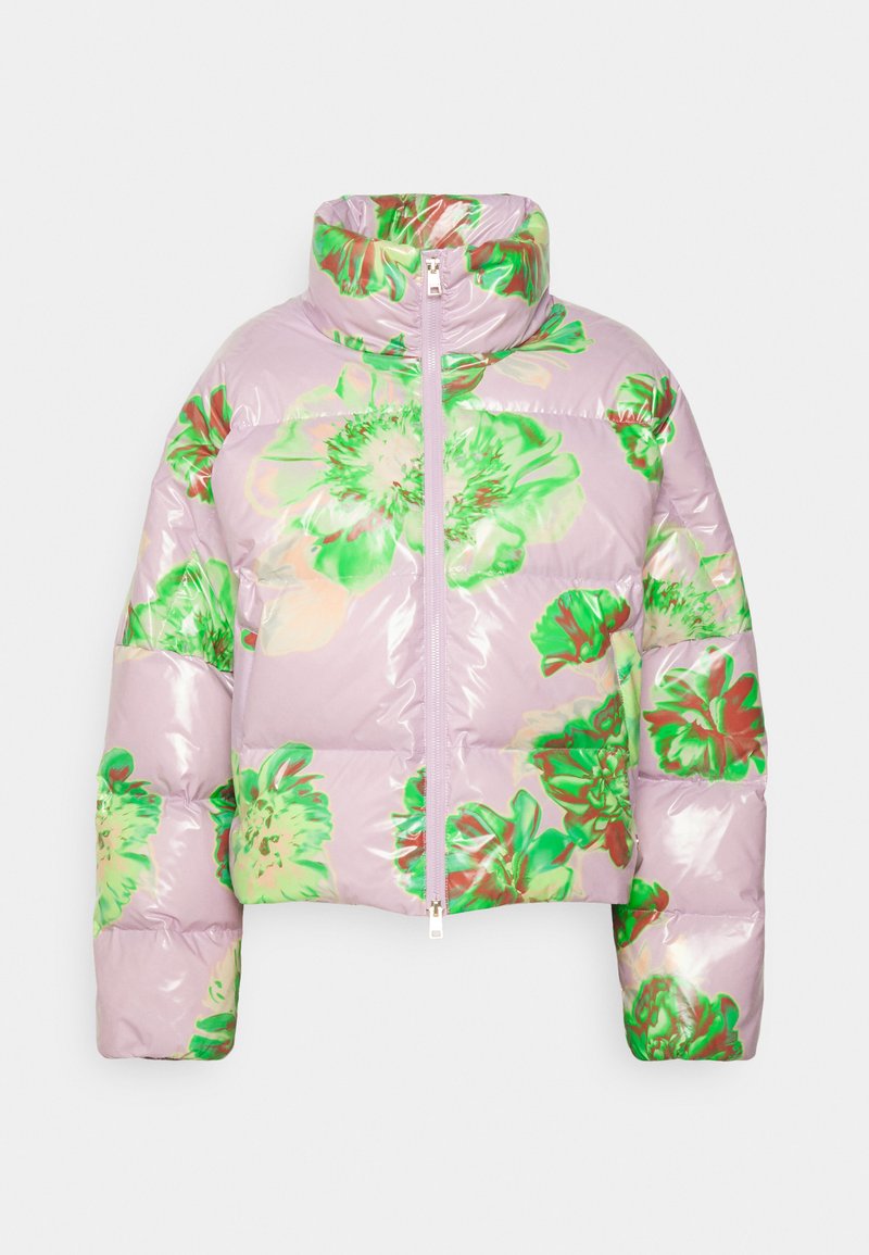 Marc Cain Gewatteerde jas lila Marc Cain Gewatteerde jas lila