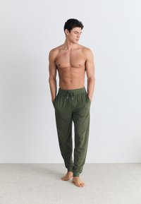 Tommy Hilfiger TRACK - Pyjama bottoms - utility olive
