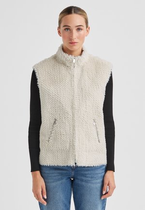 TEXTILWESTE MSBLAKELY - Weste - creme