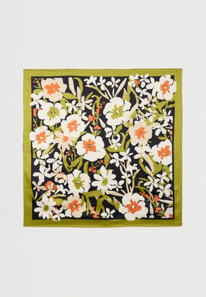 Foulard - green/beige/orange
