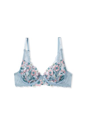 Etam ALLURE - Balconette bra - light blue