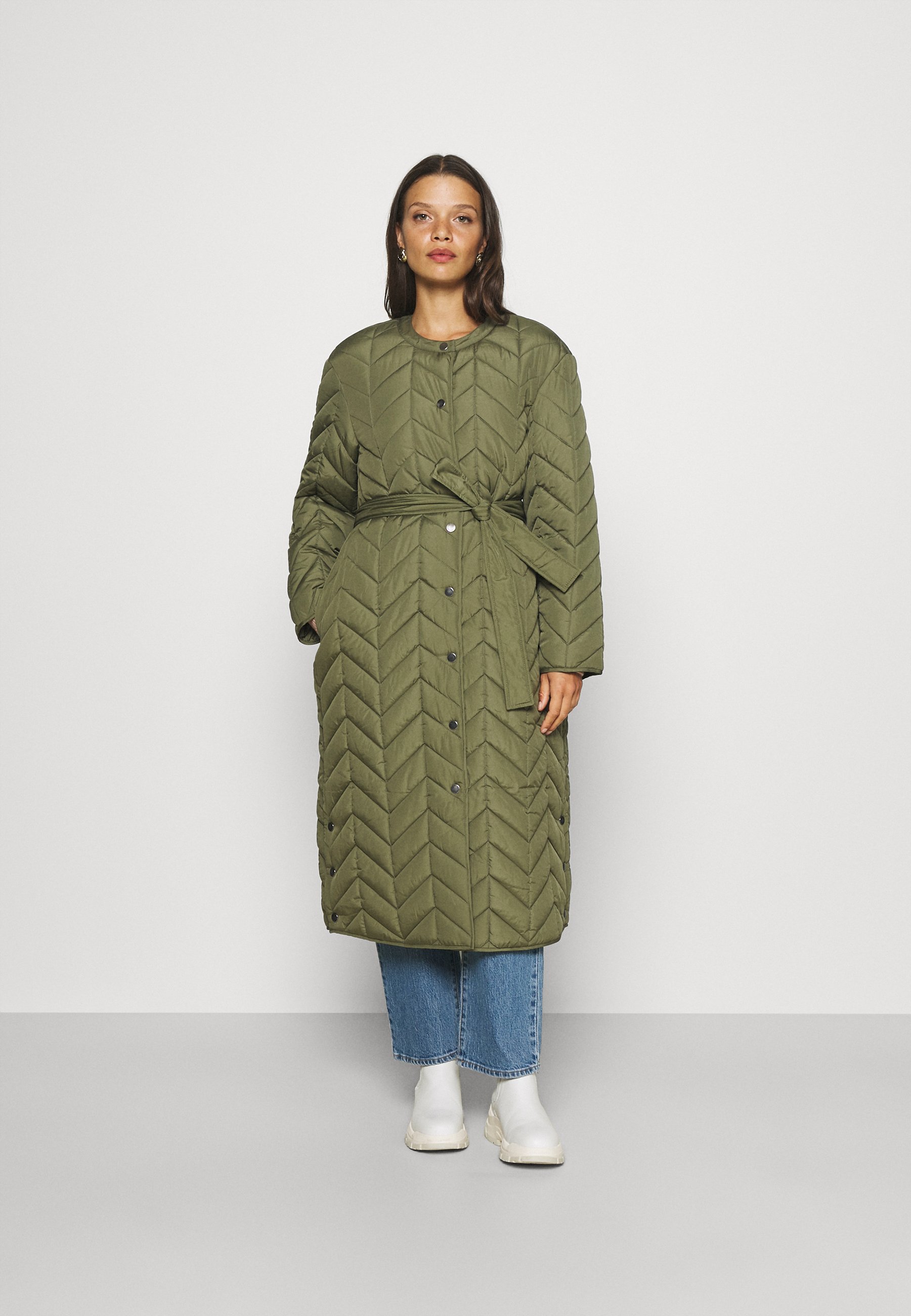 quilted petite coat