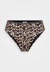 HIGH WAIST - Bikini alsók - braun