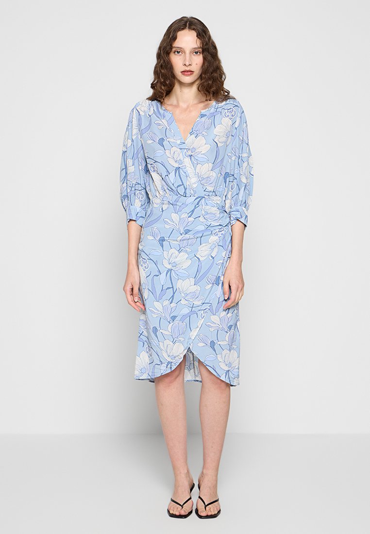 Gant Jurk blauw gemêleerd