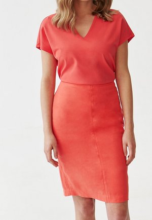 T-Shirt basic - coral