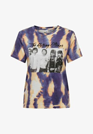 ROLLING-STONES - Print T-shirt - terra cotta