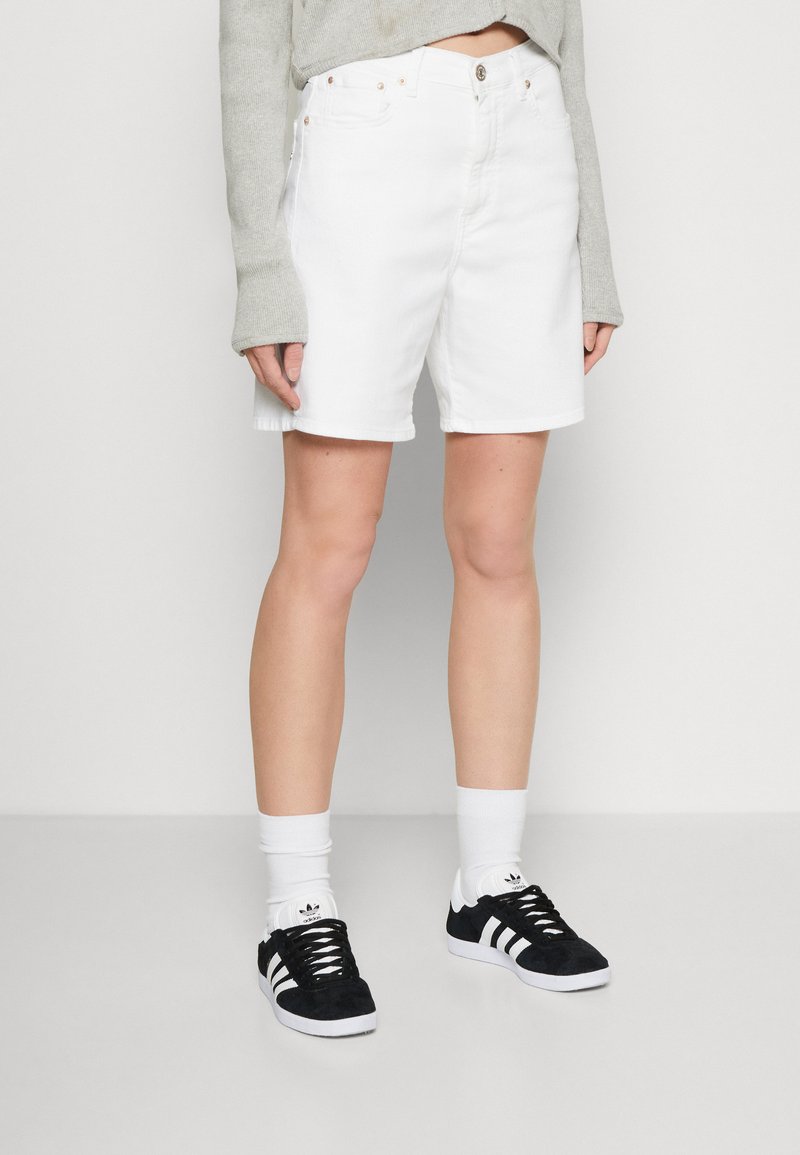 Replay SHIRBEY Short en jean white/blanc ZALANDO.BE
