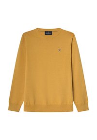 Hackett London Strickpullover - ochre yellow
