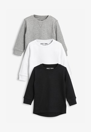 THREE PACK - Longsleeve - black