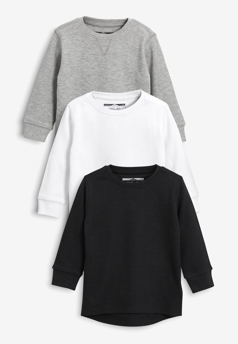 Next - THREE PACK - Langarmshirt - black, Vergrößern