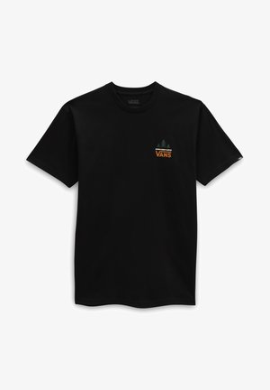 WOODLAND SS - Print T-shirt - black