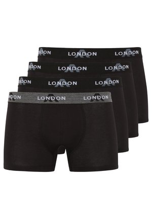 FM London HIPSTER 4 PACK - Onderbroeken - black