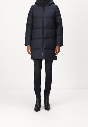 Piumino lungo - dark blue