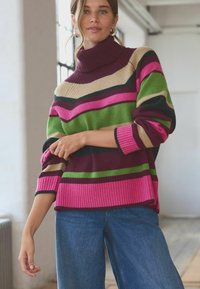 Next HIGH ROLL NECK - Striktrøje - multi stripe