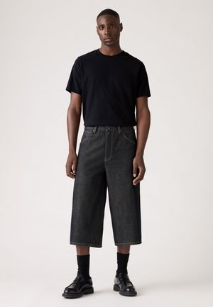 TWISTED BAGGY CAPRI - Farmer rövidnadrágok - twist and sew