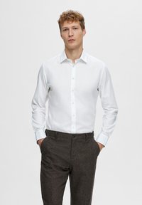 Selected Homme SLHSLIMSOHO SHIRT  - Košile - white