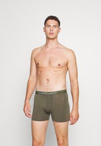 Icebreaker - MEN ANATOMICA BOXERS - Bikses - loden Miniatūras attēls 1