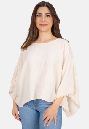 MATHILDA MUSSELIN OVERSIZED - Blouse - creme
