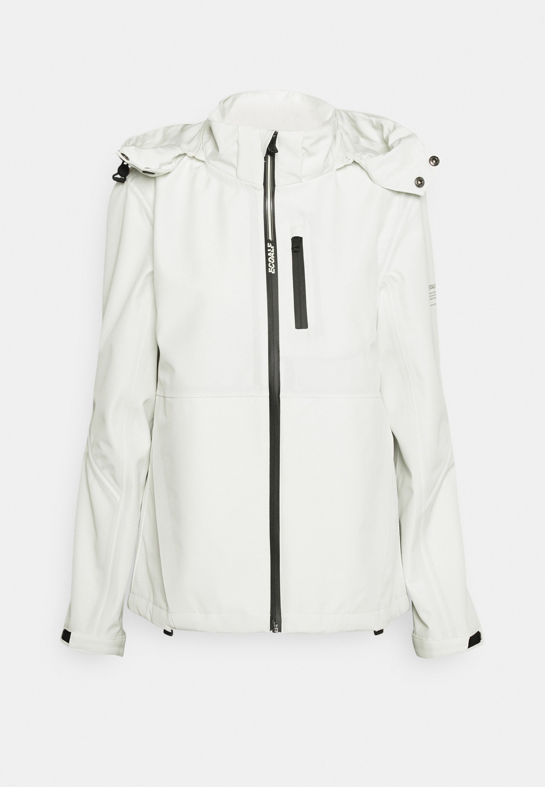 off white waterproof jacket