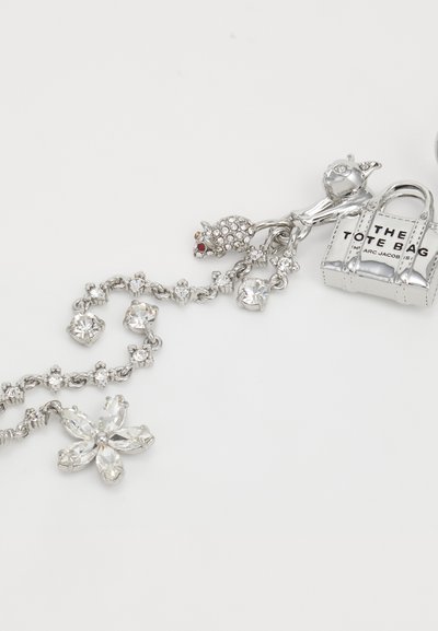 MARC JACOBS CATS OUT OF THE BAG EARRINGS - Oorbellen - silver-coloured