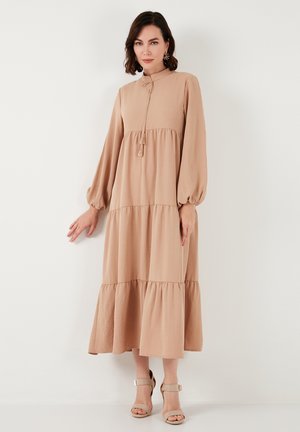REGULAR FIT - Maxi dress - camel