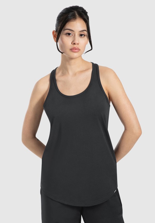 MEGGY RACERBACK TOP - Top - anthrazit