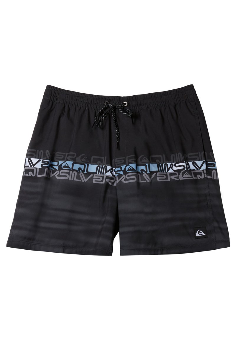 Short de bain surf court 15' homme Quiksilver - Behind waves noir QUIKSILVER