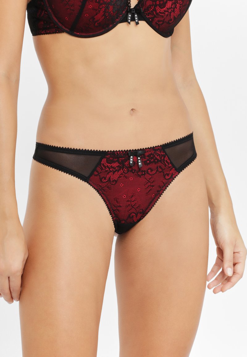JETTE String - black/red