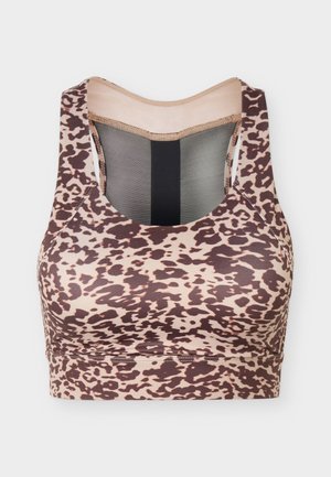 Stronger, BOUNCE BRA - Sports-BH'er med medium støtte - black/brown