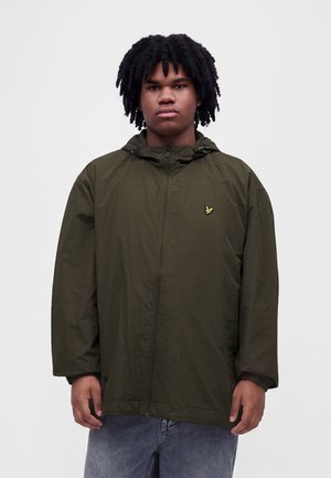 Lyle & Scott, ZIP THROUGH HOODED JACKET - Лятно яке - olive