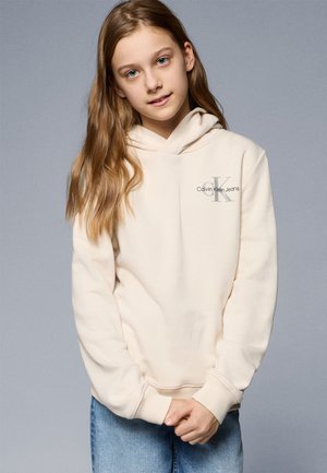SMALL MONOGRAM HOODIE UNISEX - Majica s kapuljačom - whitecap gray