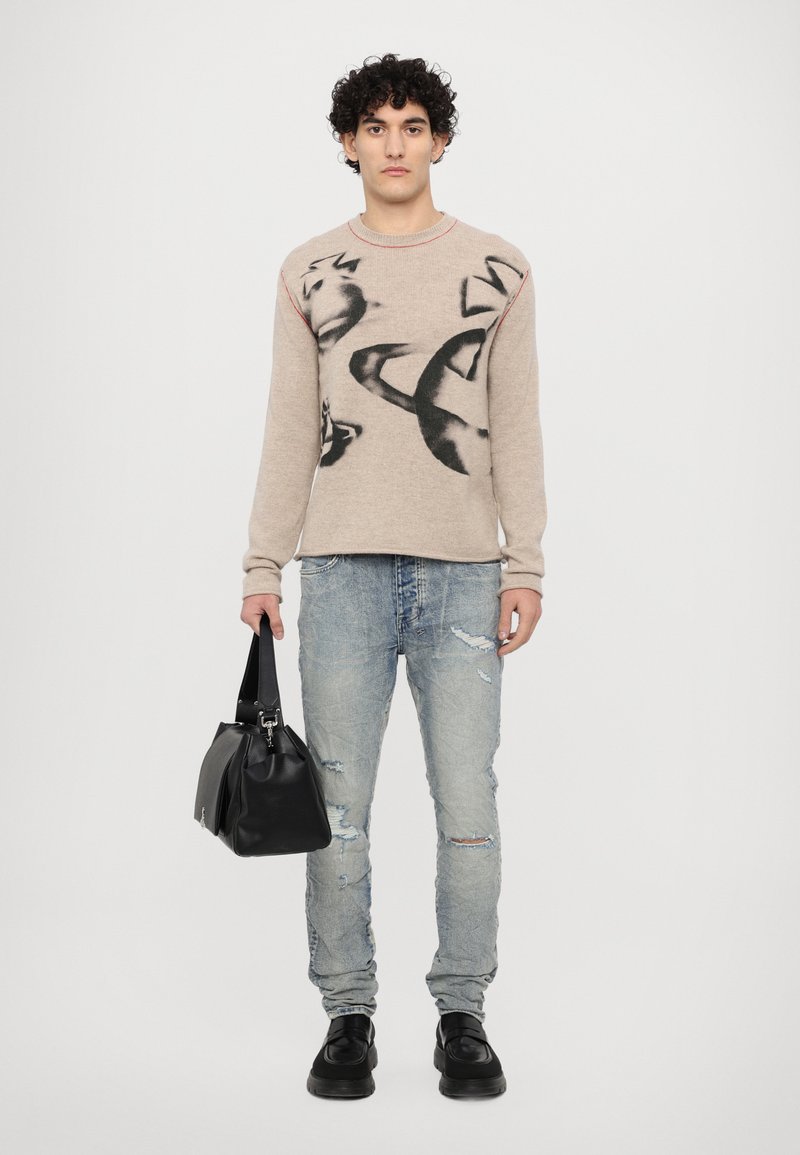 Vivienne Westwood - ORBIT JUMPER UNISEX - Strickpullover - oatmeal, Vergrößern