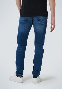 NO EXCESS Straight leg jeans - stone used denim