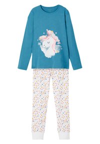 Name it NIGHTSET REAL UNICORN - Conjunto de pijama - real teal