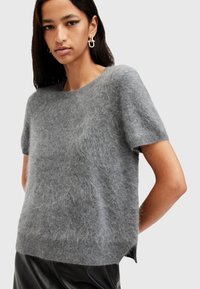 AllSaints REBEL - T-shirt basic - grey