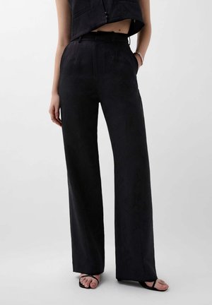 Trousers - black