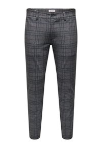 ONSMARK TAP CHECK PANT - Bukse - dress blues